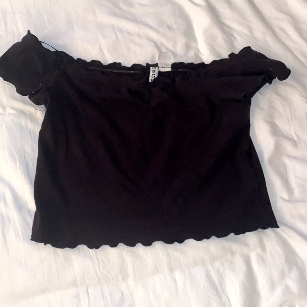 Lettuce trim crop top